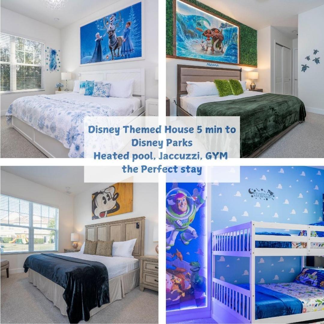Themed Disney House 5 Min To Disney Parks, Heated Pool, Jacuzzi, Gym And More Орландо Экстерьер фото